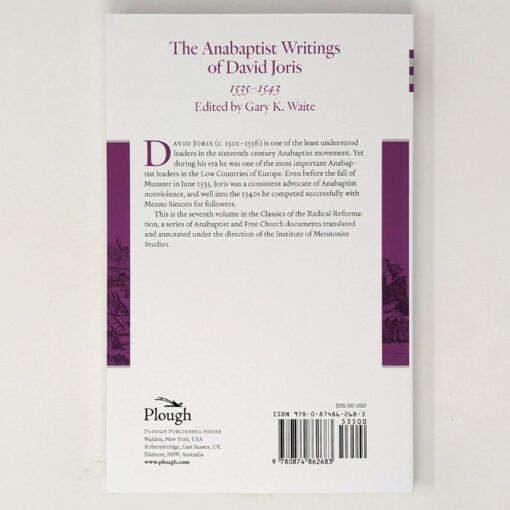 The Anabaptist Writings of David Joris - Image 2