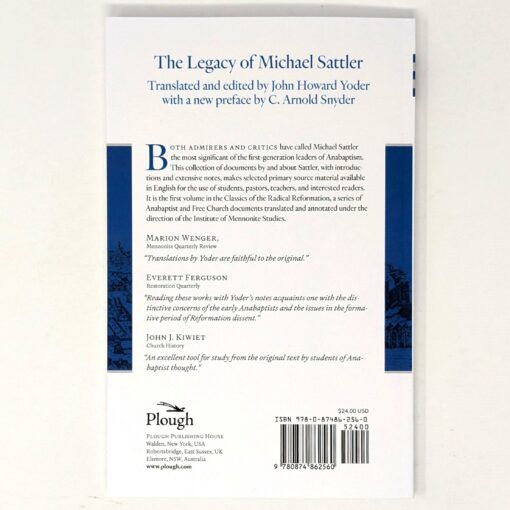 The Legacy of Michael Sattler - Image 2