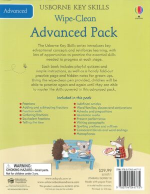 Wipe-Clean Advanced Pack